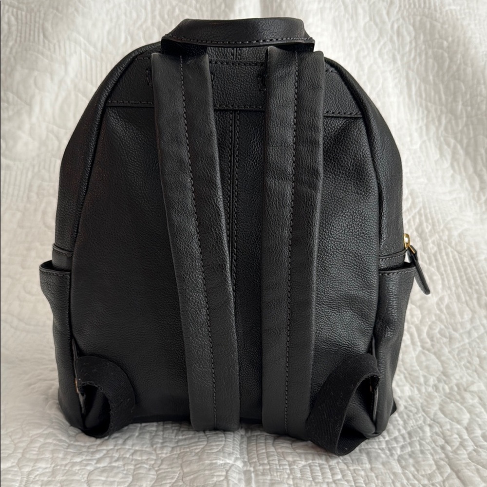 Frye Black Leather Backpack - Picture 4 of 12
